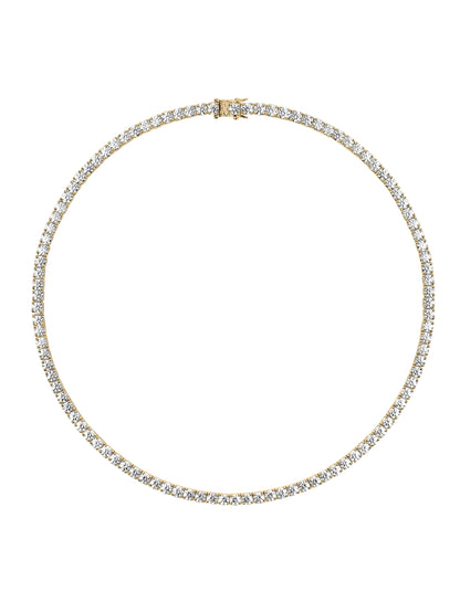 VVS1 MOISSANITE TENNIS CHAIN NECKLACE — Shinier Than Diamond