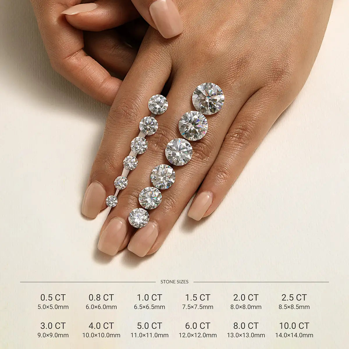 4.0CT ROUND CUT MOISSANITE STUD EARRINGS — Shinier Than Diamond