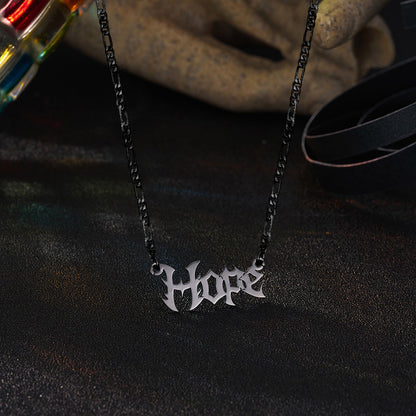 Custom Gothic Name Necklace, Old English Jewelry, Dripping Font Necklace, Nameplate Necklace, Punk Jewelry, Gothic Necklace, Halloween Gift