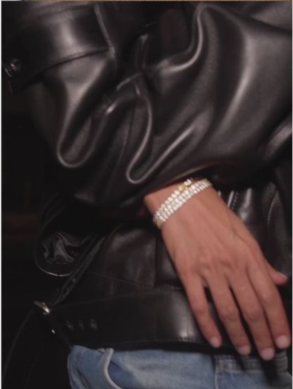 VVS1 MOISSANITE TENNIS BRACELET — Shinier Than Diamond